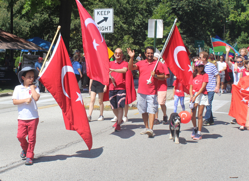 Turkish Cultural Garden in Parade of Flags on One World Day